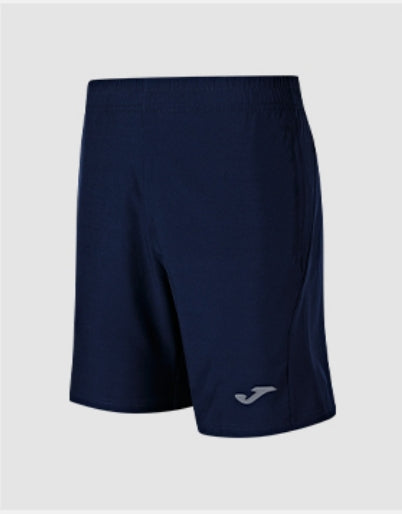 Micro-elastic wear-resistant sports shorts [black/navy blue/grey]