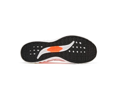 Adult Professional Racing Running Shoes R-4000 [White &amp; Orange]