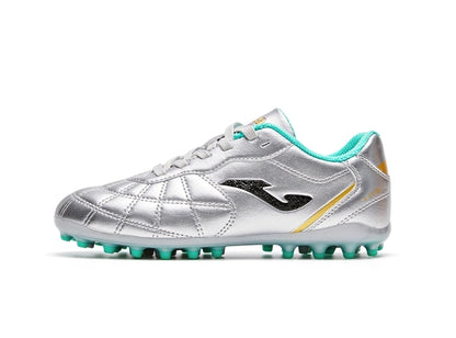 兒童短釘足球鞋 LIGA 4.0 MG 【白藍/赤金/藍】