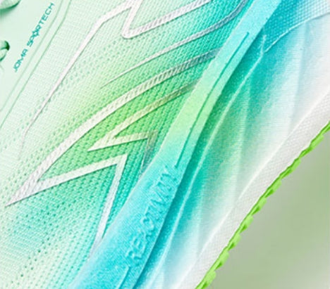 女款/青少年 躍動半碳板慢跑鞋 ATHLETIC5.0系列【白彩/淺綠】