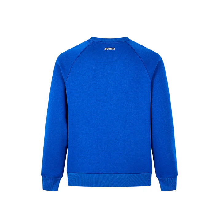 成人長袖圓領大學T【黑/灰/藏青/寶藍】