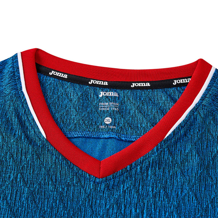 Men's short-sleeved athletic T-shirt [Brick Red/Blue/Grey/Green]