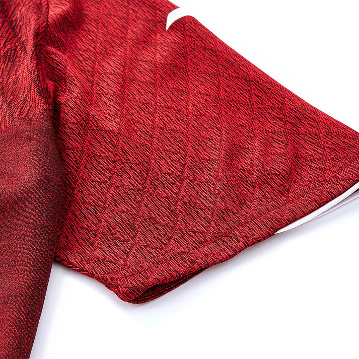 Men's short-sleeved athletic T-shirt [Brick Red/Blue/Grey/Green]