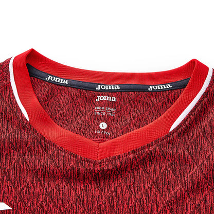 Men's short-sleeved athletic T-shirt [Brick Red/Blue/Grey/Green]