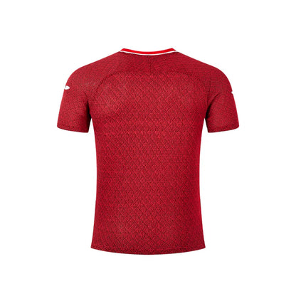 Men's short-sleeved athletic T-shirt [Brick Red/Blue/Grey/Green]