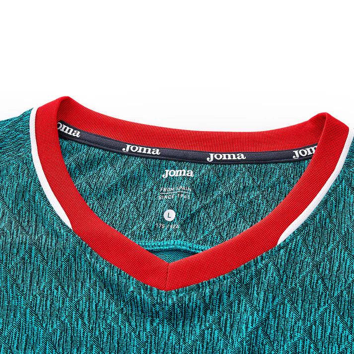 Men's short-sleeved athletic T-shirt [Brick Red/Blue/Grey/Green]