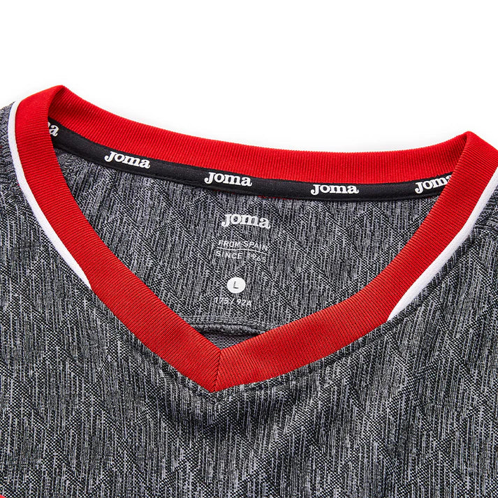 Men's short-sleeved athletic T-shirt [Brick Red/Blue/Grey/Green]