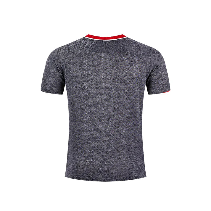 Men's short-sleeved athletic T-shirt [Brick Red/Blue/Grey/Green]