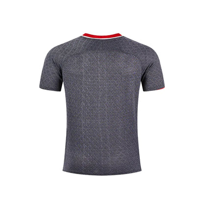 Men's short-sleeved athletic T-shirt [Brick Red/Blue/Grey/Green]
