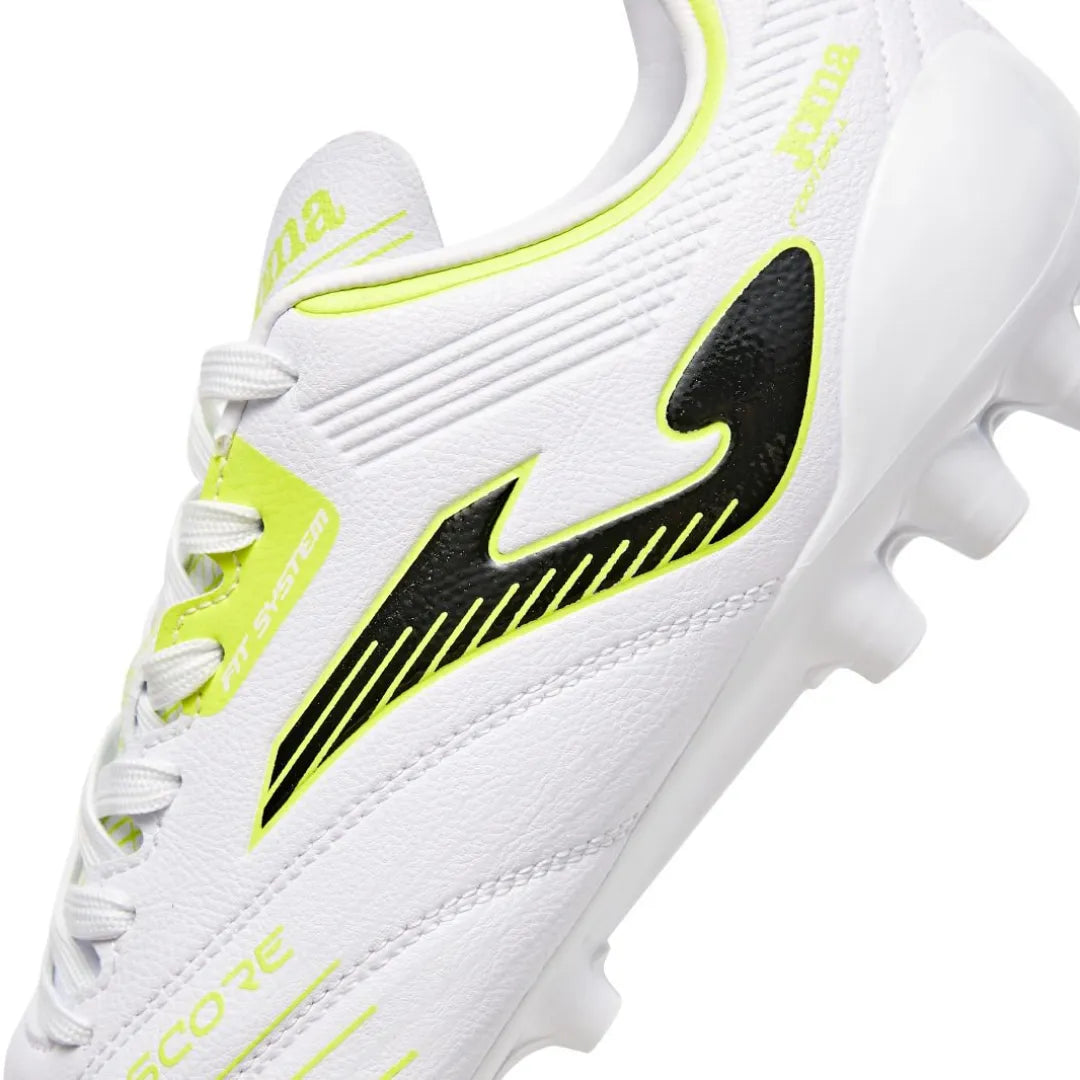 MG Score Cup Adult Soccer Boots [Black/Gold/White]