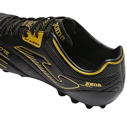 MG Score Cup Adult Soccer Boots [Black/Gold/White]