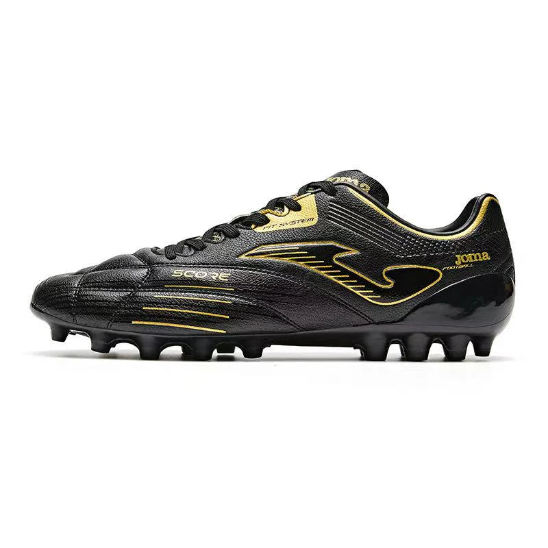 MG Score Cup Adult Soccer Boots [Black/Gold/White]