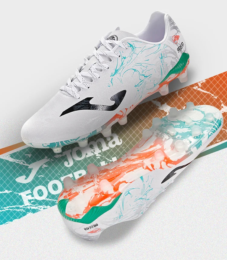 Men's soccer cleats FG ~ SUPER COPA series [Black/White]