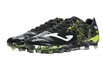 Men's soccer cleats FG ~ SUPER COPA series [Black/White]