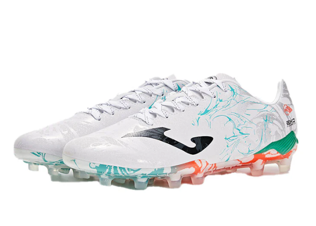 Men's soccer cleats FG ~ SUPER COPA series [Black/White]