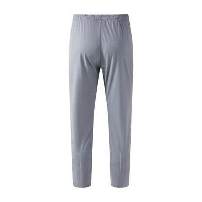 Men's Woven Straight-Leg Athletic Pants [Black/Navy/Grey]