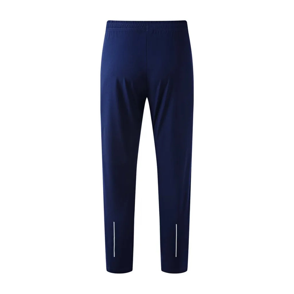 Men's Woven Straight-Leg Athletic Pants [Black/Navy/Grey]