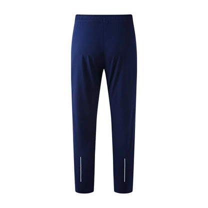 Men's Woven Straight-Leg Athletic Pants [Black/Navy/Grey]