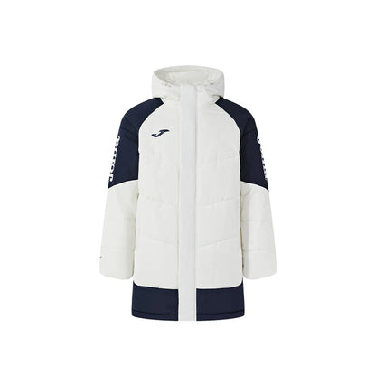 成人連帽中長款鋪棉外套~獵鷹II【黑/白/藏青/寶藍】