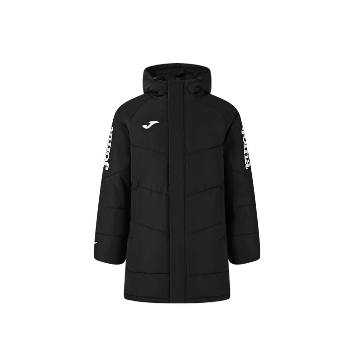 成人連帽中長款鋪棉外套~獵鷹II【黑/白/藏青/寶藍】