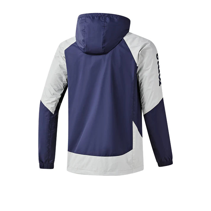 Adult Woven Windproof Hooded Jacket ~ Falcon II [White/Sky Blue/Navy &amp; Light Gray/Navy &amp; Royal Blue]