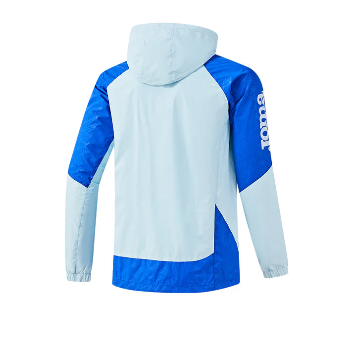 Adult Woven Windproof Hooded Jacket ~ Falcon II [White/Sky Blue/Navy &amp; Light Gray/Navy &amp; Royal Blue]