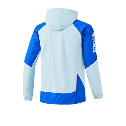 Adult Woven Windproof Hooded Jacket ~ Falcon II [White/Sky Blue/Navy &amp; Light Gray/Navy &amp; Royal Blue]