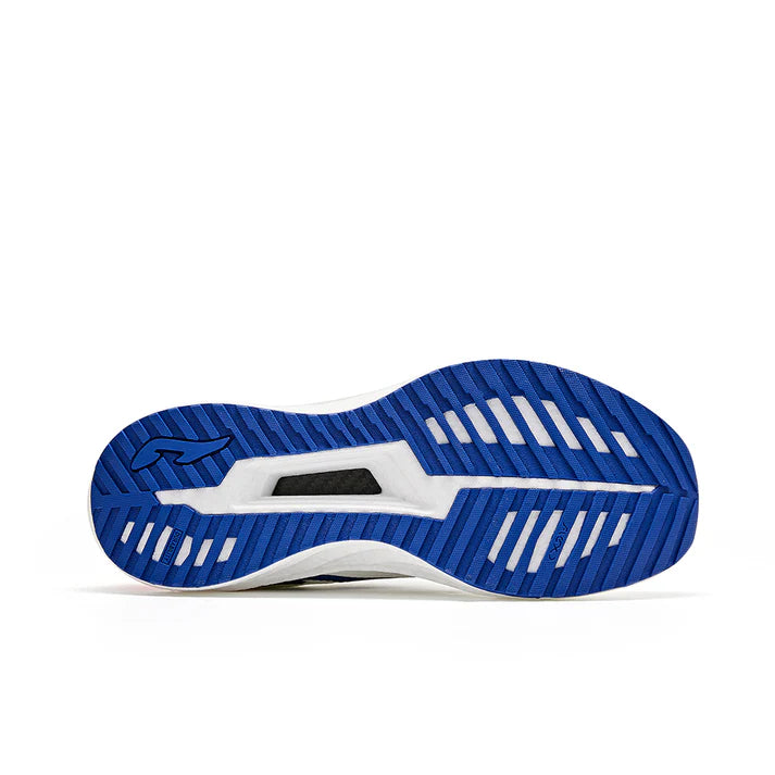 Adult Professional Racing Running Shoes R-4000 [White &amp; Orange]