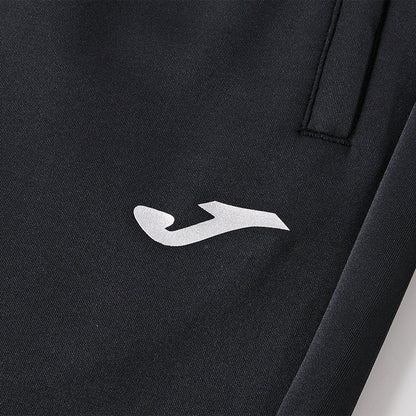 Men's Knit Straight Leg Athletic Pants [Black/Navy]