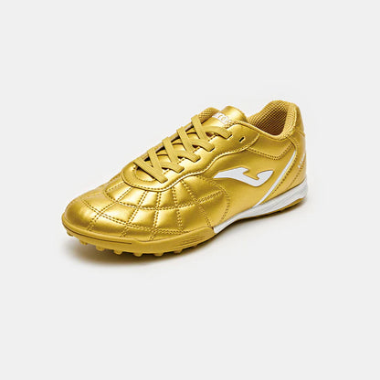 Kids' LIGA 4.0 TF soccer cleats with studs [White/Blue/Red Gold/Light Blue/Blue]