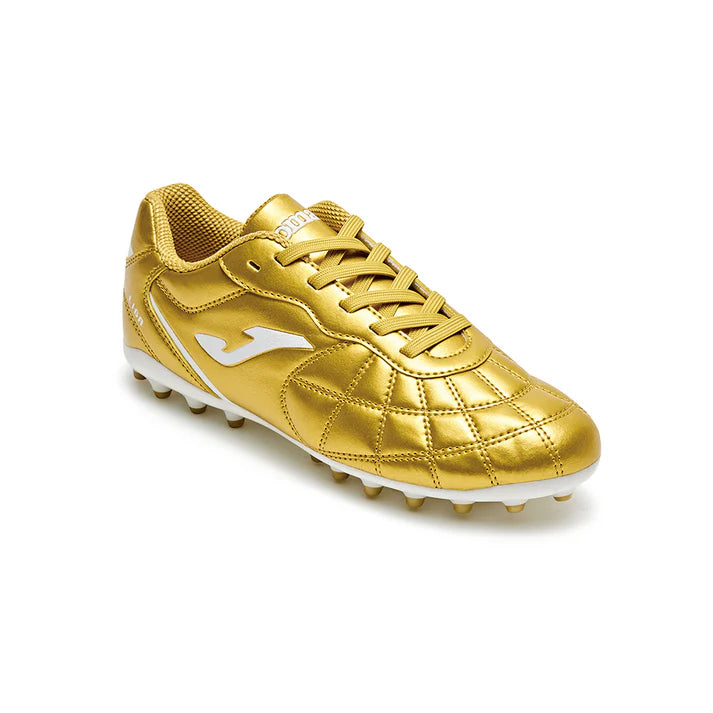 兒童短釘足球鞋 LIGA 4.0 MG 【白藍/赤金/藍】