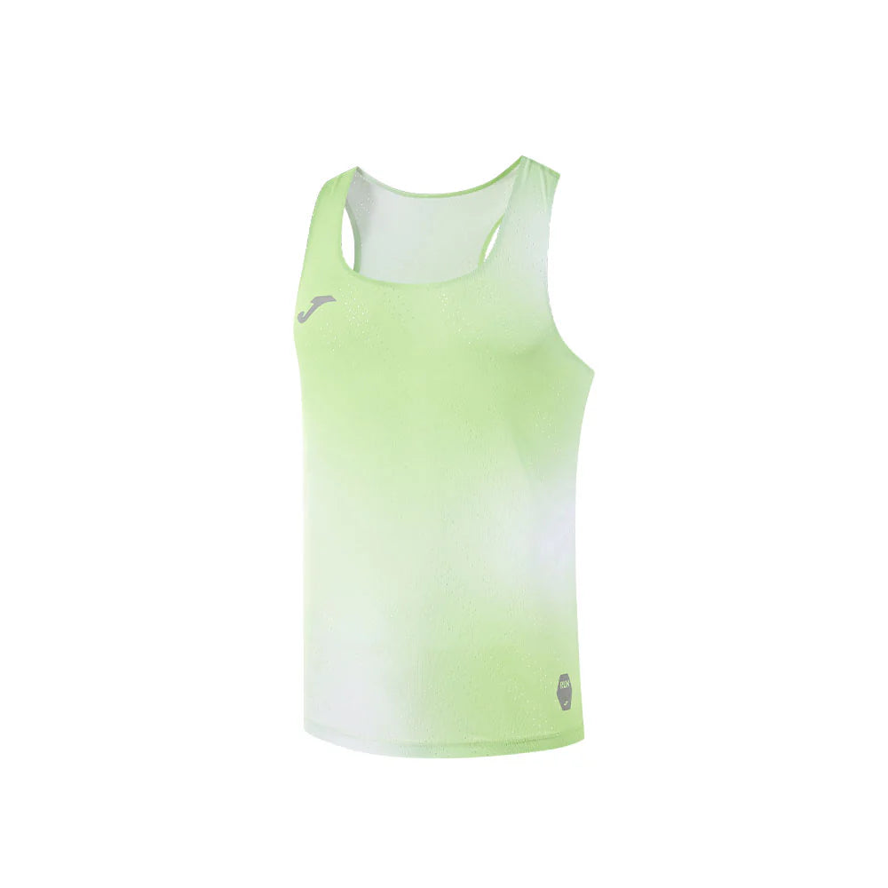 Men's Running Sports Vest [Light Blue/Yellow-Green]
