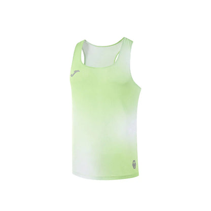 Men's Running Sports Vest [Light Blue/Yellow-Green]