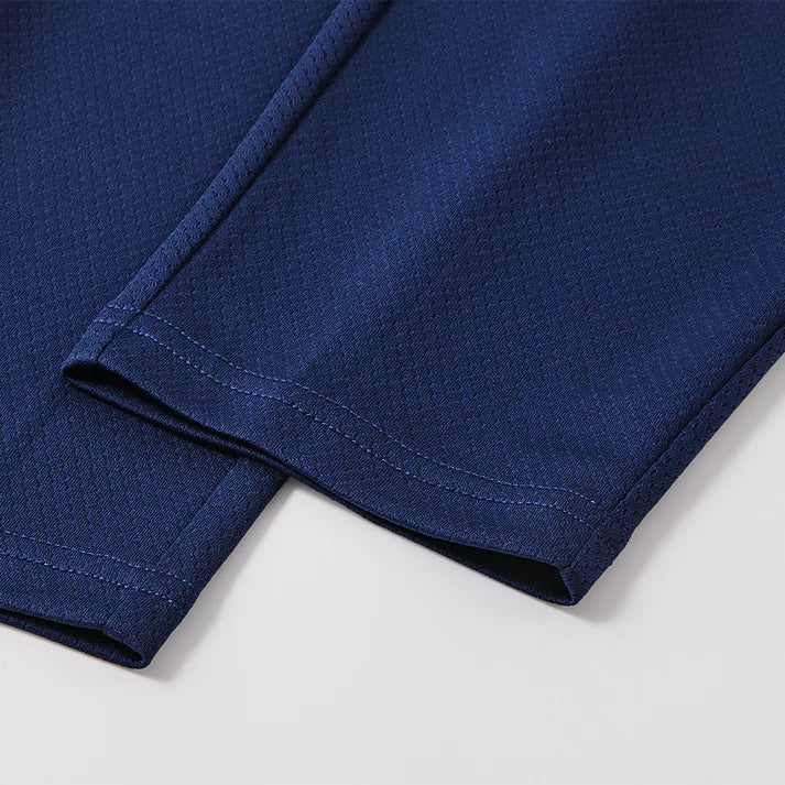 Men's Knit Straight Leg Athletic Pants [Black/Navy]