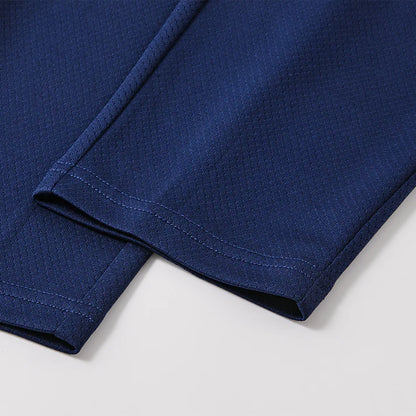 Men's Knit Straight Leg Athletic Pants [Black/Navy]