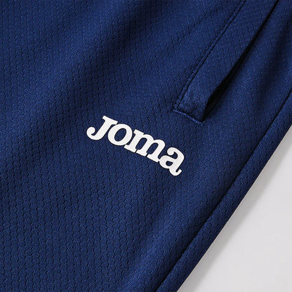 Men's Knit Straight Leg Athletic Pants [Black/Navy]