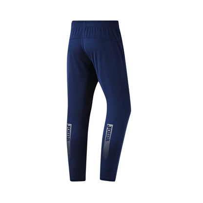 Men's Knit Straight Leg Athletic Pants [Black/Navy]