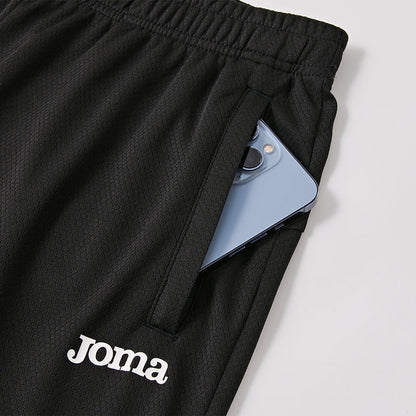 Men's Knit Straight Leg Athletic Pants [Black/Navy]