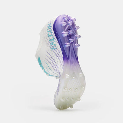 MG FALCON 2.0 Adult Soccer Boots [White &amp; Purple]