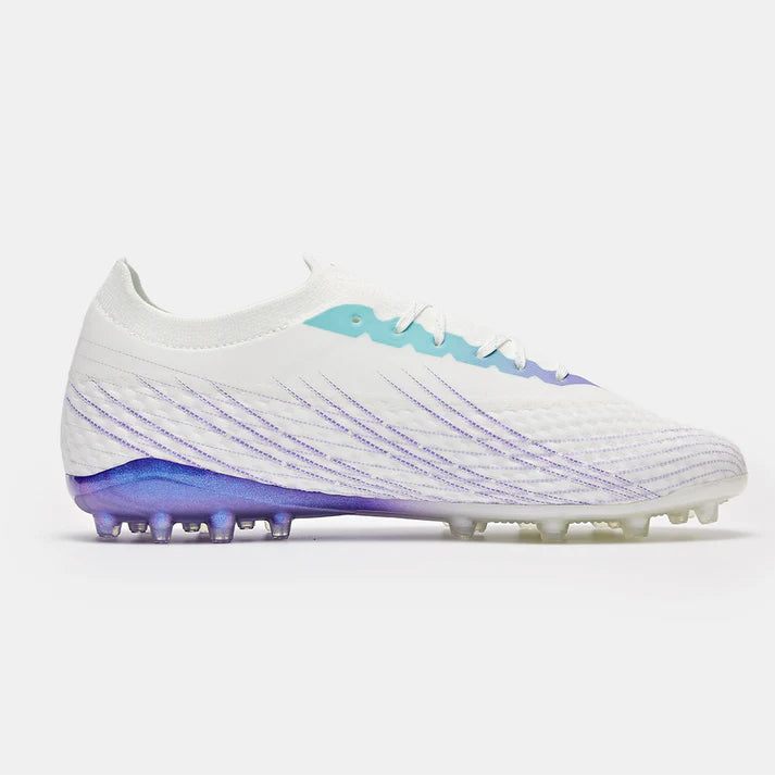 MG FALCON 2.0 Adult Soccer Boots [White &amp; Purple]