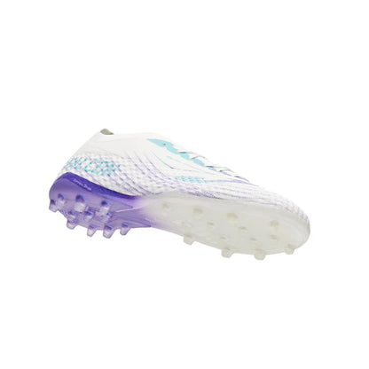MG FALCON 2.0 Adult Soccer Boots [White &amp; Purple]