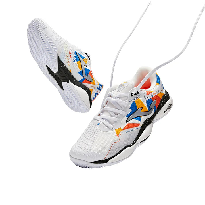 Men's 25 New Professional Padel Sneakers SMASH (Black/White)