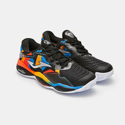 Men's 25 New Professional Padel Sneakers SMASH (Black/White)