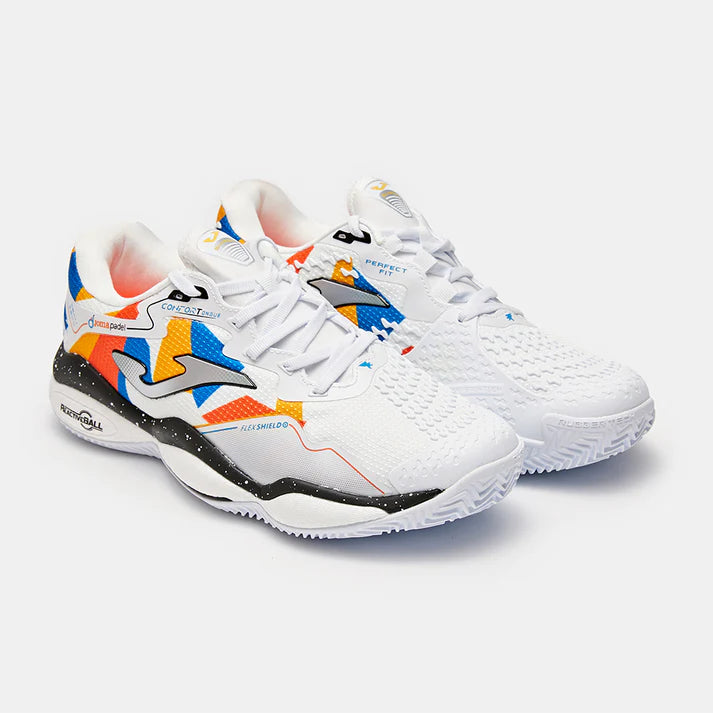 Men's 25 New Professional Padel Sneakers SMASH (Black/White)