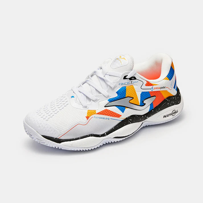 Men's 25 New Professional Padel Sneakers SMASH (Black/White)