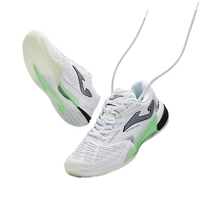 Men's Size 25 New ROLAND Series Tennis Shoes [White]