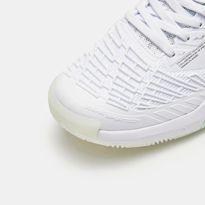 Men's Size 25 New ROLAND Series Tennis Shoes [White]