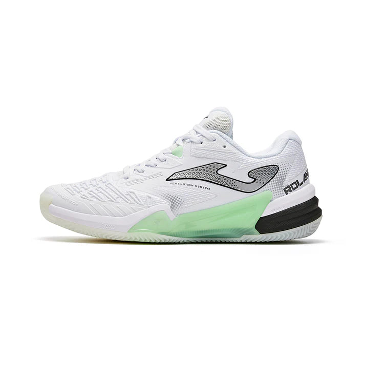 Men's Size 25 New ROLAND Series Tennis Shoes [White]