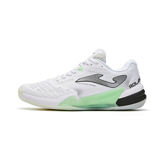 Men's Size 25 New ROLAND Series Tennis Shoes [White]