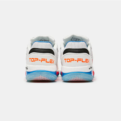 Top Flex 25 Five-a-Side Football Boots [White/Yellow]